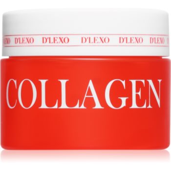 Dermaline D'LEXO Collagen Gel Cream crema gel pentru hidratare. pentru regenerarea și hrănirea tenului